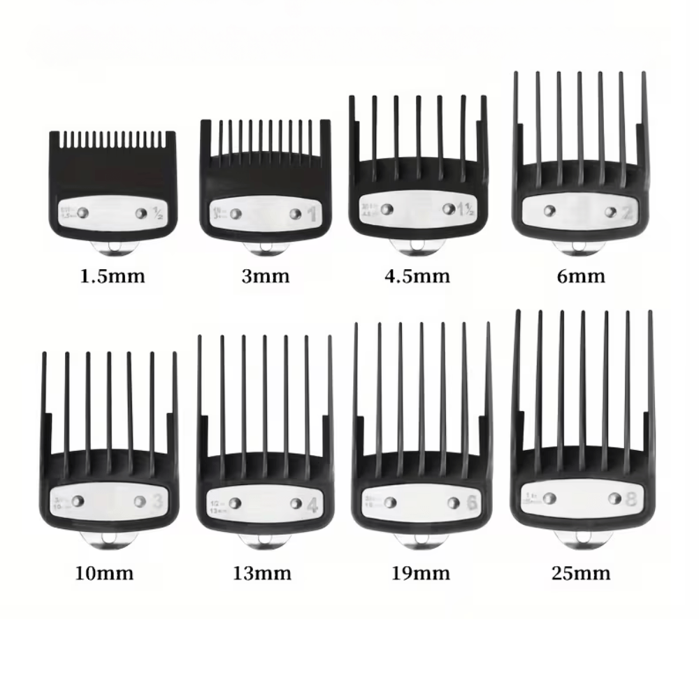 ⚫Χτενάκια μηχανής για WAHL / GAMMA / JRL -8 τεμάχια